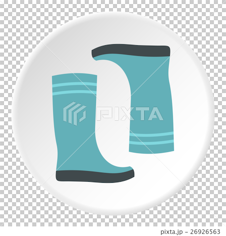 Boots icon, flat style 26926563