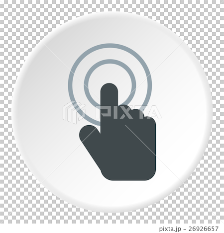 Cursor hand icon, flat style Cursor hand icon, flat style 26926657