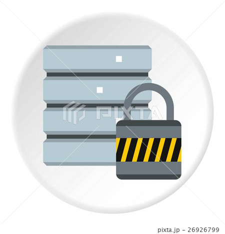 Data protection icon, flat style Data protection icon, flat style 26926799