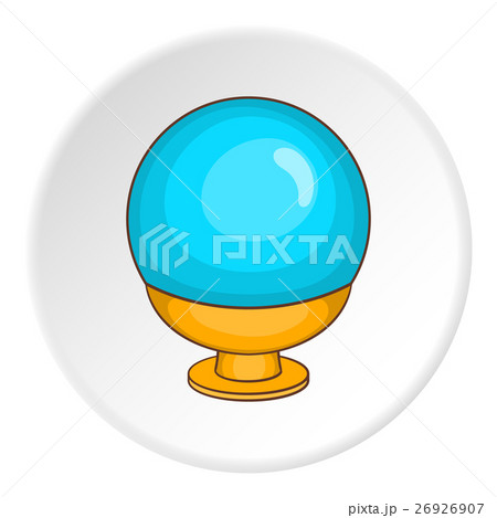 Magic ball icon, cartoon style Magic ball icon, cartoon style 26926907