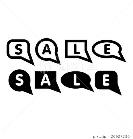 Bubble speech sale icon, simple style Bubble speech sale icon, simple style 26927230