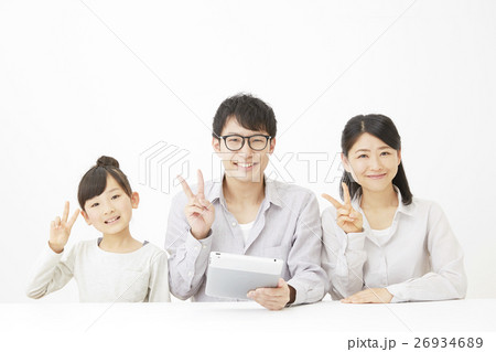 家族　タブレット　ピース 26934689