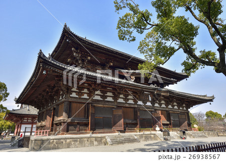 東寺 金堂の写真素材