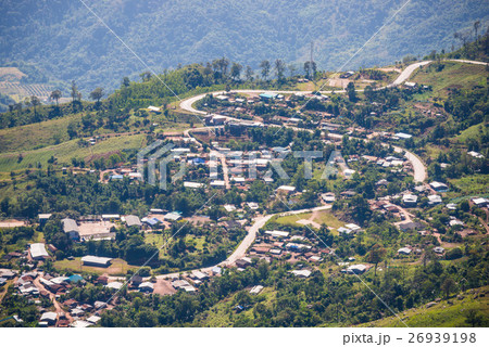 Road curve to Phu Tub Berk Mountain in Thailand Road curve to Phu Tub Berk Mountain in Thailand 26939198