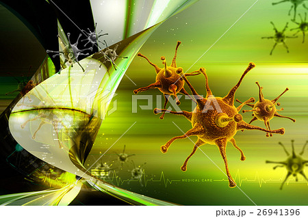 virus 3d image 26941396