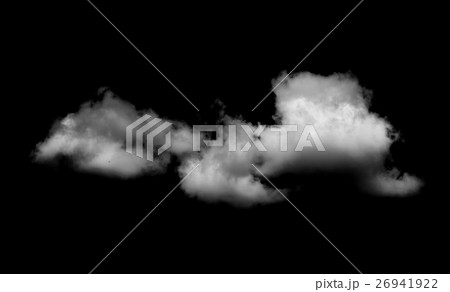 Clouds on black background 26941922