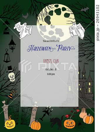 Halloween decorations illustration 26943102