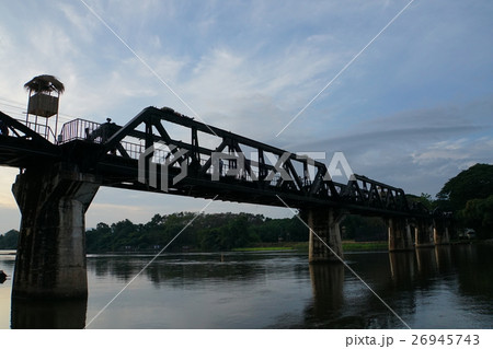 タイ王国カンチャナブリー、クウェー川鉄橋(River Kwai Bridge) タイ王国カンチャナブリー、クウェー川鉄橋(River Kwai Bridge) 26945743