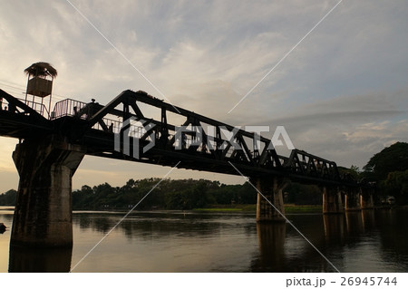 タイ王国カンチャナブリー、クウェー川鉄橋（River Kwai Bridge） 26945744