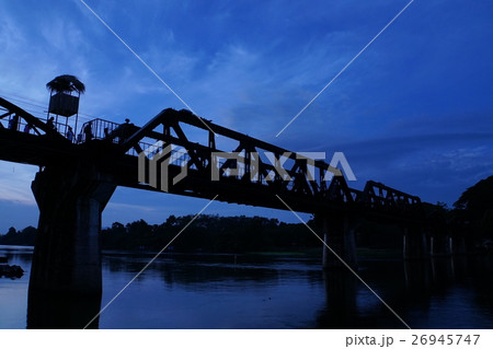 タイ王国カンチャナブリー、クウェー川鉄橋（River Kwai Bridge） 26945747