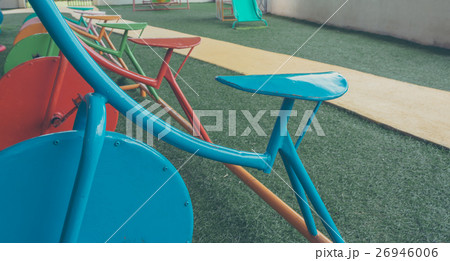 image of children's playground at public park. image of children's playground at public park. 26946006