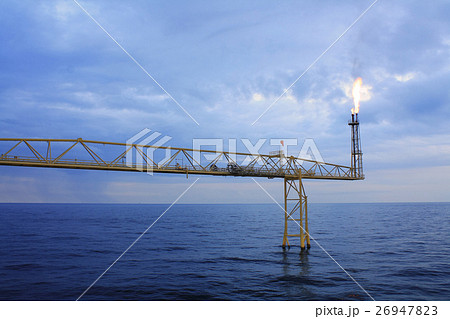 Offshore construction platform for production oil Offshore construction platform for production oil 26947823