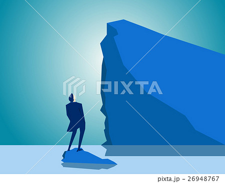 Adversity. Concept business illustration 26948767