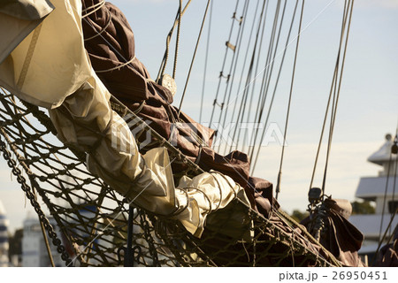 bowsprit of the sailing ship 26950451