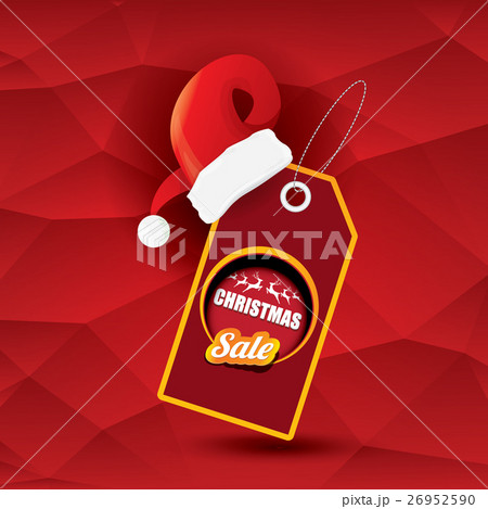 vector Christmas sales tag or label vector Christmas sales tag or label 26952590