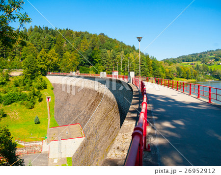 Bystricka Dam near Vsetin in Moravia, Czech Bystricka Dam near Vsetin in Moravia, Czech 26952912