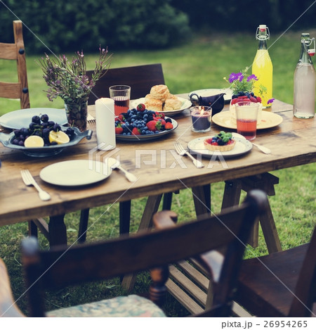 Table Food Lunch Variety Concept Table Food Lunch Variety Concept 26954265