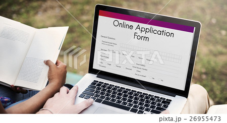 Online Application Form College Concept Online Application Form College Concept 26955473
