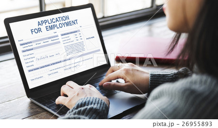 Application For Employment Job Concept 26955893