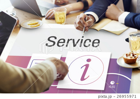 Information Customer Service Help Desk Concept 26955971
