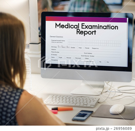 MEdical Examination Report Patient Record Concept 26956089