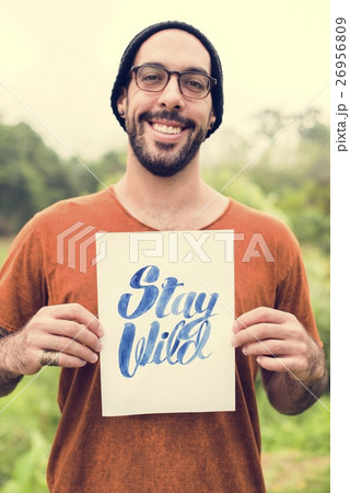 Stay Wild Word Aspiration Concept Stay Wild Word Aspiration Concept 26956809