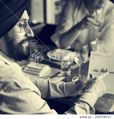 Business People Dining Together Concept Business People Dining Together Concept 26958015
