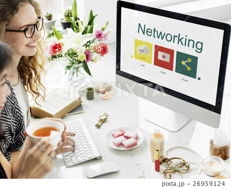 Networking Blog Connection Internet Concept 26959124