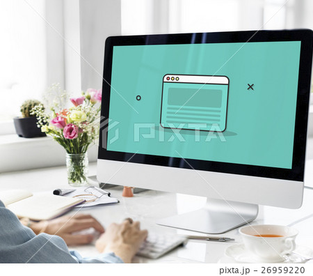 Browser Internet Online Website Search Engine Concept Browser Internet Online Website Search Engine Concept 26959220