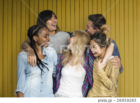 Diversity Students Friends Happiness Concept 26959265