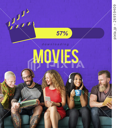 Entertainment Multimedia Theatre Movies Concept 26959409