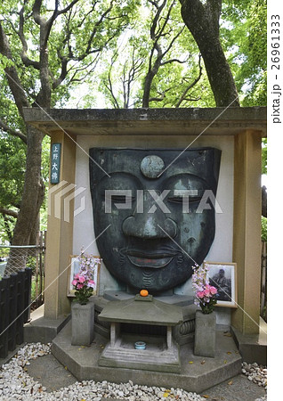 上野大仏の「顔面レリーフ」(上野恩賜公園/東京都台東区) 上野大仏の「顔面レリーフ」(上野恩賜公園/東京都台東区) 26961333