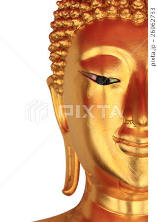 Face of Buddha Statue at Wat Pho, Thailand Face of Buddha Statue at Wat Pho, Thailand 26962733