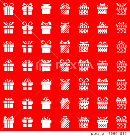 Variety white icon present box with variety ribbon 26964835