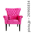 pink sofa isolated 26966834