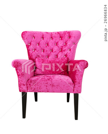 pink sofa isolated pink sofa isolated 26966834