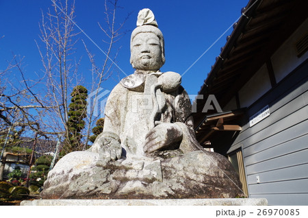信州の文化財　守屋貞治の祖父　守屋貞七の聖観音菩薩像　仰観横（松川町円通庵） 26970085