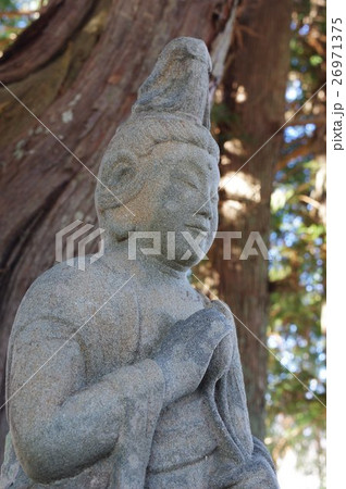 信州の文化財 名工 守屋貞治の石仏 聖観世音菩薩像 白峰尼(長野県駒ヶ根市福岡東) 信州の文化財 名工 守屋貞治の石仏 聖観世音菩薩像 白峰尼(長野県駒ヶ根市福岡東) 26971375