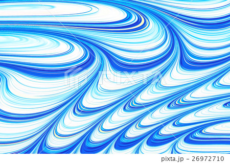 Wavy fractal background - abstract digitally 26972710