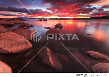 Northe Lake Tahoe Sunset 26972823