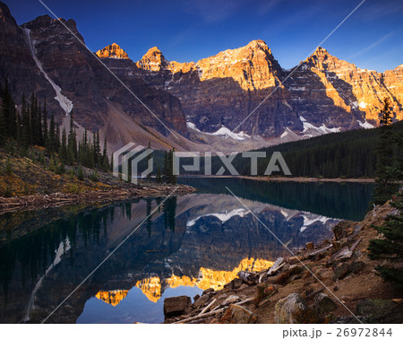 Moraine Lake Early in the Morning 26972844