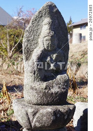 信州の文化財 名工 守屋貞治の石仏 如意輪観世音菩薩像 左俯瞰(駒ヶ根市赤穂南方) 信州の文化財 名工 守屋貞治の石仏 如意輪観世音菩薩像 左俯瞰(駒ヶ根市赤穂南方) 26972885