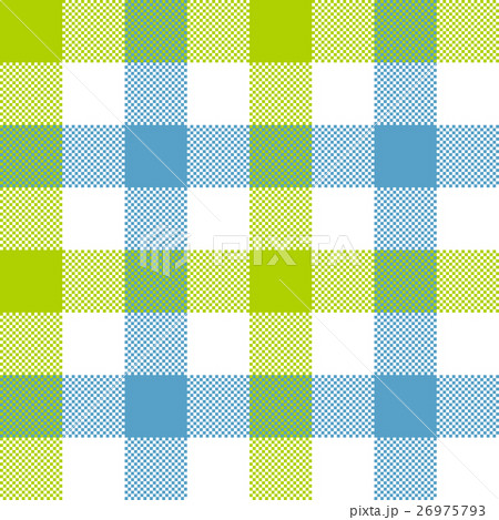 Green blue check plaid seamless pattern Green blue check plaid seamless pattern 26975793