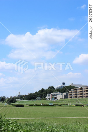 多摩川からの風景 26978547