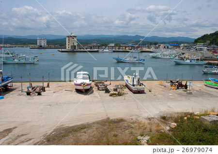 初夏の漁港　北茨城市大津港 26979074