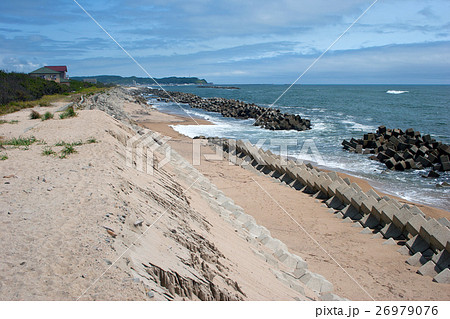 初夏の海岸 いわき市新舞子浜 初夏の海岸 いわき市新舞子浜 26979076