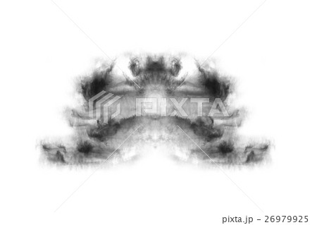 Textured Smoke,isolated on white background 26979925