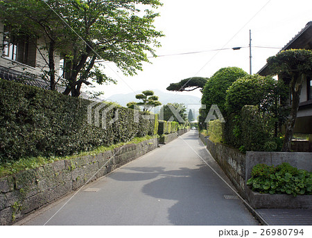 知覧 武家屋敷町 庭園都市 知覧 武家屋敷町 庭園都市 26980794