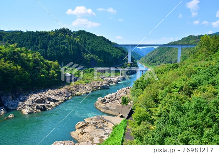 大井ダムから見た景色 26981217