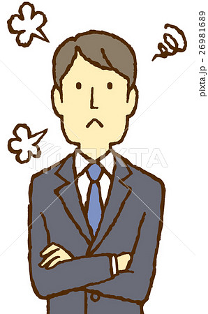 若いサラリーマン ため息 若いサラリーマン ため息 26981689